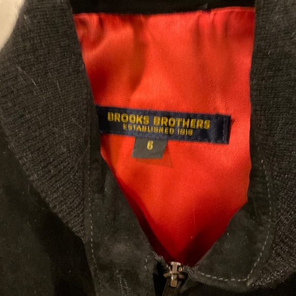 Brooks Brother’s Soft Suede light Jacket Women’s Size 6 - Picture 2 of 5